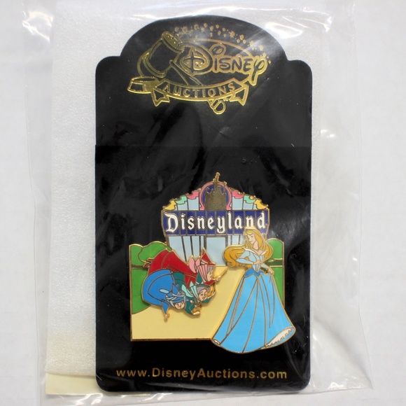 NEW Disneyland marquee Aurora pin